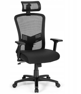 Kancelárske kreslo - Ergonomické kreslo otočné kreslo Black