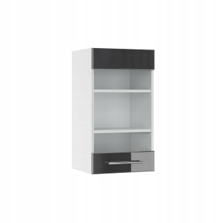 Kuchynská skrinka - Sláva visiaci skrinka 40 cm biely antracite vicco
