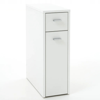 Skrinka do kúpeľne - FMD skrinka s 2 zásuvkami, 20 x 45 x 61 cm, biela
