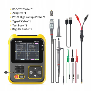 FNIRSI DSO-TC2 osciloskopický digitálny tester ef