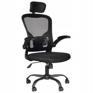 Kancelárske kreslo - Max Comfort 73h Čierna kancelárska stolička