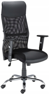 Kancelárska stolička, kreslo - Rotary Office Armchair Hit r Black Network New St