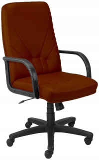 Kancelárske kreslo - Rotary Office Armchair Brown Manager Nowy Styl