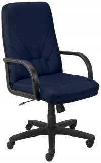 Kancelárska stolička, kreslo - Rotary Office Armchair Manager Navy modrý nový štýl