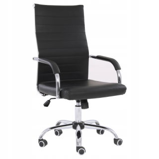 Kancelárske kreslo - Tilt Chromium Swivel Office. Eco -geather