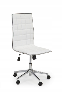 Kancelárske kreslo - Tirol Halmar Eco Leather Biała Kancelárske kreslo
