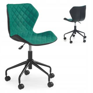 Kancelárska stolička, kreslo - HALMAR TURYHOISE MATRIX SWIVEL Mládežnícke kreslo