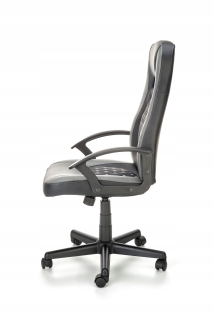 Kancelárske kreslo - Castano Halmar Popiel/ Black Rotary Gorkchair