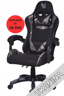Stolička do detskej izby - Hero Army Fabric Gaming kreslo