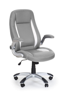 Kancelárske kreslo - Otočné kreslo Saturn Halmar Eco Skin-Popiel