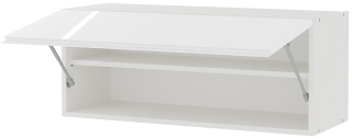 Kuchynská skrinka - Freddi Basic White Gloss B_W90H36_PP zavesenie