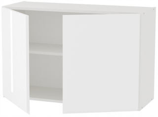 Kuchynská skrinka - Freddi Slow White Gloss B_W90H54_2F Záves