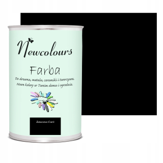 Farba pre MDF NewColours Suede Black 900 ml