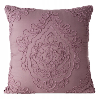 Obliečka na vankúš - Purple vankúš s okrasnou aplikáciou 60x60