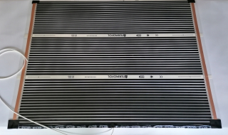 Zrkadlo do predsiene - Fóliová zahrievacia rohož pod zrkadlom Antiphae 100x140 cm