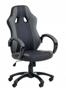 Kancelárske kreslo - Agges Rotary Office Agges Eco -Geather Grey/Black