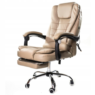Kancelárske kreslo - Elgo Swivel Office Gorkchair, Masáž béžovej firmy