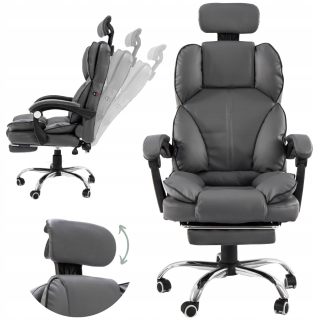 Kancelárske kreslo - Kancelárske kreslo otočné stoličky Seli Footrest Masáž