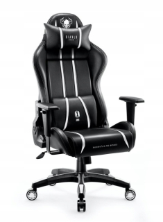 Herné kreslo - Diablo X-One Armchair 2.0 King Veľkosť čierna a biela