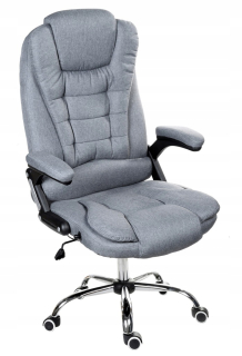 Kancelárske kreslo - FBJ011 kreslo Grey Grey Table nastaviteľné operadlo