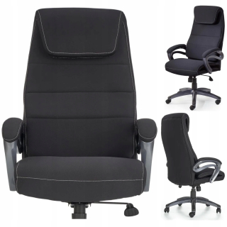 Kancelárske kreslo - Skrinka kreslo Alasca Black Rotary Office