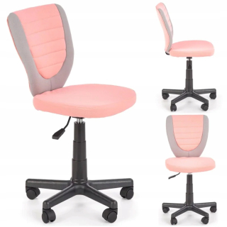 Kancelárske kreslo - Office otočná stolička pre dieťa Pink Togu
