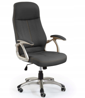 Kancelárske kreslo - Edison Swivel Armchair čierna skrinka Halmar