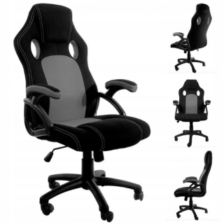 Kancelárske kreslo - Carrera Grey M Trikvice Gaming Stolička