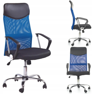 Kancelárske kreslo - Vire Blue Office Zamestnanec Rotary Gods