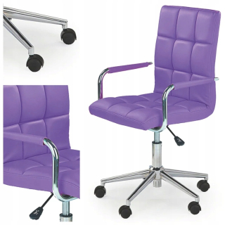 Kancelárske kreslo - Rotačné kreslo pre detský stôl Zogan Purple