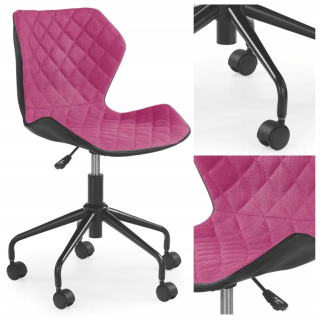 Kancelárske kreslo - Rotar kreslo pre detský stôl Pink Rimaks