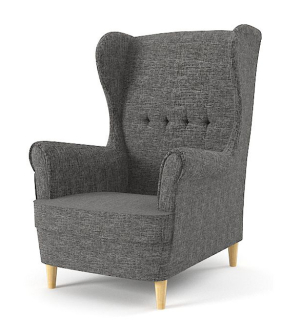 Kreslo do obývačky - Kreslo uszak Milo Scandinavian Style Lux 06