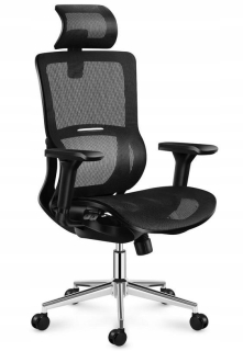 Kancelárske kreslo - Rotačná kancelárska stolička Sund Leather Eco.