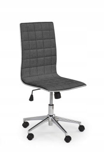 Stolička do detskej izby - Tirol 2 Office Armchair Popiel Tilt Halmar Tkanina