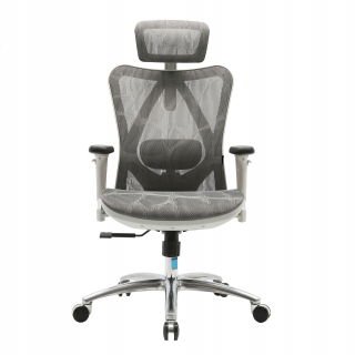Kancelárske kreslo - Kancelárska stolička pre stôl Micro Grey Mesh