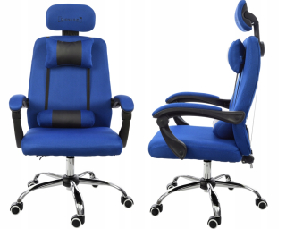 Kancelárska stolička, kreslo - Kancelárska stolička Blue GPX008 stolička
