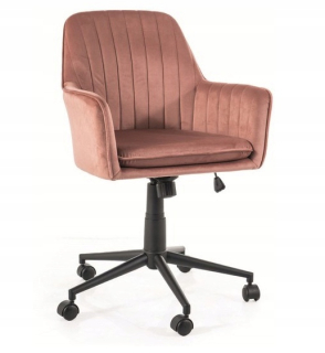 Kancelárske kreslo - Rotačné kancelárske kreslo pre stôl Q-886 Rose Velor