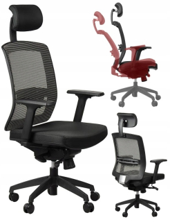 Kancelárska stolička, kreslo - Ergonomické kreslo GN-301 šedá od kmeňa