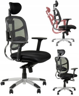 Kancelárske kreslo - Ergonomické kreslo HN-5018 šedá od kmeňa