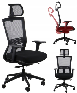 Kancelárska stolička, kreslo - Ergonomické kreslo Hope Black z STEM