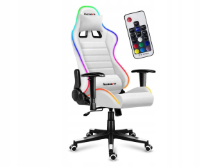 Herné kreslo - Huzaro Force 6.0 RGB White Gamingova stolička
