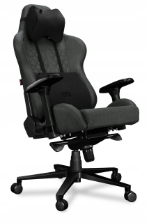 Herné kreslo - Yumisu 2050 Grey Black Office Gamingova stolička