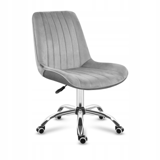 Kancelárske kreslo - Mark Adler Future 3.5 Grey Velor Stočne kreslo