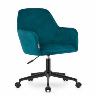 Kancelárske kreslo - Narni Rotary Gorkchair - morská zelená axamit
