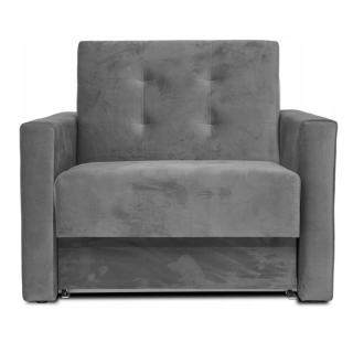 Pohovka, gauč - Grey Mondo Fold -out kreslo
