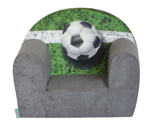 Sedací vak do detskej izby - Detské sedadlo s penou Pouf Sofka Ball