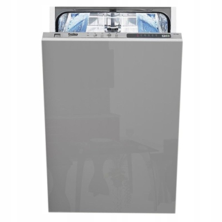 Kuchynská skrinka - Predná časť pre umývačku riadu 60 Aspen 2 D60FW Gray Gloss