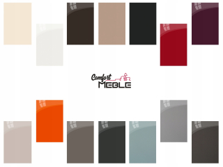 Predná strana nábytku čelo - Gloss Gloss - Hard Acryl (laser) akrylic