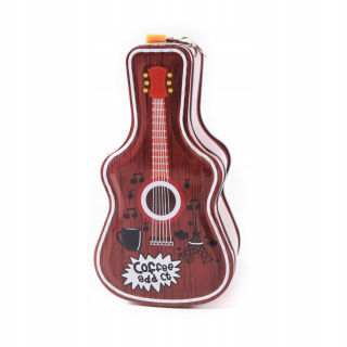 Pokladnička pre deti - Gitara Big Piggy Bank Guitar s visiacim zámkom rôznych farieb