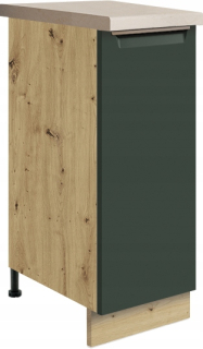 Kuchynská skrinka - Hoker Bar stolička Zeta Loft Metal Base Gold